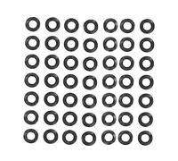 ARTSEWPLY 500pcs Wave Washers Spring Steel Compression Type Elastic Wave Washers for Electrical Automotive Bolt Connections
