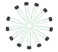 ARTSEWPLY 50pcs Pointed Floral Water Tubes for Fresh Flowers Clear Vials for Flower Arrangements Moisture Retaining Design for Bouquets and Easy Insertion