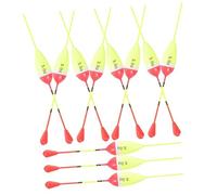 ARTSEWPLY 50Pcs Small Fishing Bobbers Durable Floating Floats for Long Distance Fishing Practical Tackle Accessories with Depth for Anglers