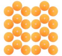 ARTSEWPLY 50Pcs Table Tennis Training Balls with Punch Holes and Silicone Plugs for Pingpong Practice - Punched Training Pong Balls for Indoor Coaching and Skill Development