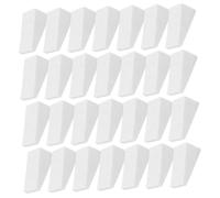 ARTSEWPLY 50Pcs Triangular Cosmetic Foundation Sponges Soft Elastic Beauty Makeup Powder Puff for Powder and Cream Application Skin-friendly Small Sponges