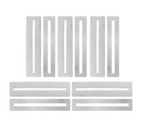 ARTSEWPLY 5pairs Metal Guitar Fretboard Protector Pads Fret Shield for Guitar Fingerboard Maintenance and Polishing during Repair