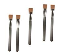 ARTSEWPLY 5pcs Flat-shaped Makeup Brush for Women Portable Facial Mask Applicators with Handles Evenly Apply Skincare Masks and Serums for Daily and Professional Use