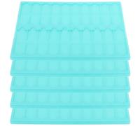 ARTSEWPLY 5PCS Green Microscope Slide Drying Rack Laboratory Slide Holder Tray for Fast Drying Microscope Accessories Suitable for Microbiology and Cell Studies