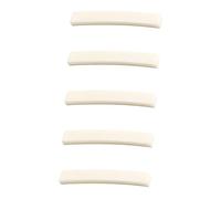 ARTSEWPLY 5pcs Ox Bone Guitar Nuts for Electric Guitar Parts Upgrade Tone and Sustain Improve Tone Suitable for Vintage Instruments and High String Electric Accessories