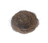 ARTSEWPLY 5pcs Rattan Bird Nest Ornaments Creative Vine Home Decor for Easter Garden Party DIY Micro-landscape Floral Photography Props