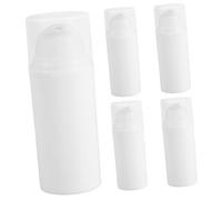 ARTSEWPLY 5pcs Refillable Dispensing Bottles Small Aesthetic Travel Cosmetic Lotion Shampoo Empty Squeeze Bottle for Skincare Body Wash
