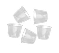 ARTSEWPLY 5pcs Small Plastic Measuring Cups 160ml with Scale for Rice Cooker Replacement Kitchen Rice Measuring Cups for Cooking and Baking