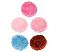 ARTSEWPLY 5pcs Soft Long Hair Makeup Applicators for Face Setting Reusable Blusher Tools Powder for Loose Foundation Talcum