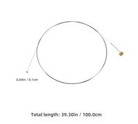 ARTSEWPLY 5pcs Steel Guitar Strings Replacement for String Acoustic Electric Guitars Anti-rust Resonant Tone for Recording and Live Performance