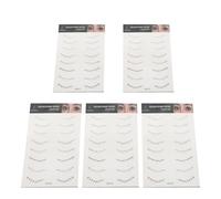ARTSEWPLY 5Pcs Waterproof Lower Eyelash Stickers Fake Eyelash Tattoo Makeup Tool Eye Sticker Set for Women’S Natural Look and Easy Application