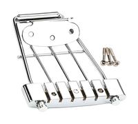 ARTSEWPLY 6 String Adjustable Guitar Tailpiece String Jazz Guitars Stable Tone Bridge with Precise Intonation Repair Accessory for Enhanced Sound Quality and Seamless Play