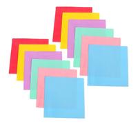 ARTSEWPLY 60pcs Colorful Cocktail Napkins Disposable Paper Dessert Tissue Party Guest Towels for Wedding Birthday Summer Celebration with Red Yellow Purple Blue Green Pink