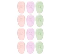 ARTSEWPLY 6pairs Soft Silicone Ear Covers for Hair Coloring Salon Use Reusable Hairdressing Ear Protectors for Hair Dye Application Women Dressing Accessories