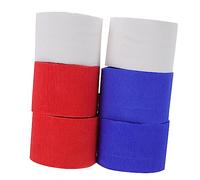 ARTSEWPLY 6pcs Colored Crepe Paper Rolls Streamer Paper Party Decorations for Birthday Wedding Festival White Red Royal Blue Easy to Hang and Shape for Themed Celebrations