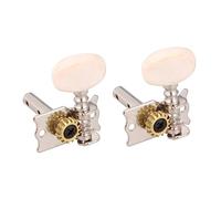 ARTSEWPLY 6pcs Guitar String Winder Tuning Pegs Acoustic Ukulele Machine Heads for Home Studio Practice Knurled Knob Design
