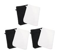 ARTSEWPLY 6pcs Makeup Remover Gloves Facial Cleansing Mitts for Shower Bath Pilling Soft Microfiber Wash Gloves for Pore Cleaning Reusable Skin Friendly Exfoliating Tool for Women