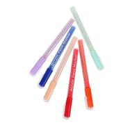 ARTSEWPLY 6pcs Nail Art Pens Portable Manicure Drawing DIY Tool Bright Colors Lightweight for Precise Hand-painted Dotting and Line Designs Nail Supplies Go Artists