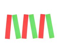 ARTSEWPLY 6pcs PVC Pickleball Court Line Markers Kit with Vibrant Colors for Accurate Outdoor Court Layout and Stable Ground Grip Portable Agility Training Mats for Tennis and Sports