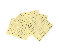 ARTSEWPLY 7pcs Guitar Scale Stickers Fretboard Stickers for Beginner Fingerboard Learn Chords Fretboard Decals