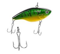 ARTSEWPLY 8 Pcs Fishing Lures Mini Hard Baits with Steel Bead for Bass Trout Walleye Colorful Realistic Minnow Shape Artificial Bait Metal Hook for Freshwater Fishing