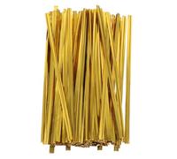 ARTSEWPLY 800 Pcs Ties for Candy Treat Bags Sturdy Wire Seals Easy to Twist Closure for Gift Wrapping and Party Favor Bags Festive Shiny Decoration