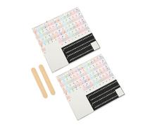 ARTSEWPLY 88-key and 61-key Piano Keyboard Stickers 2pcs Set, Colorful Removable Piano Key Decals for Beginners and Boys and Girls, Musical Instrument Labels for Learning and Practice