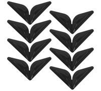 ARTSEWPLY 8pcs Car Door Edge Protector Black Invisible Vehicle Door Trim Guard with Scratch-Resistant Paint Protection and Handle Safety Corner Bumper Guards