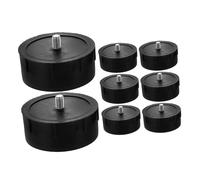 ARTSEWPLY 8pcs Cat Climbing Frame Tube Ends Replacement Plugs for DIY Cat Tree Repair Kit Plastic Scratch Post Stoppers with Screws Secure Connection Tool Installation Modern Design