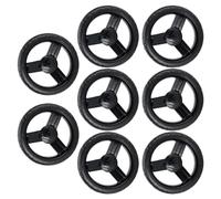 ARTSEWPLY 8pcs EVA Stroller Replacement Wheels Swivel and Non-Swivel Casters for Trolley Chair Pushchair Smooth Wear-Resistant Mobility Indoors Outdoors