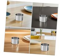 ARTSEWPLY 8pcs Stainless Steel Cake Rings for Pastry Baking Molds Round Dessert Moulds for Cheesecake Tart Mousse Pancake Easy to Clean with Smooth Edges for Cake Release