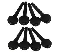 ARTSEWPLY 8pcs Violin Tuning Pegs Ebony Replacement Parts String Adjusters for Accurate Pitch Control Easy Installation Musical Instrument Accessories for Violinists