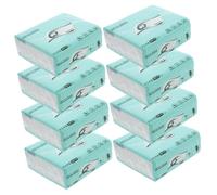 ARTSEWPLY 8Pcs White Pumping Paper Towels Thick Three Household Tissues for Kitchen Bathroom Makeup Removal Soft Chemical Hand Towels for Daily Use