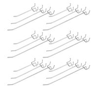 ARTSEWPLY 90pcs Heavy Duty Pegboard Hooks Assorted for Pitch Storage Hooks for Garage Kitchen Supermarket Shelving and Wall Organization