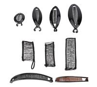ARTSEWPLY 9pcs Banana Hair Clips Retro Fish Shaped Hair Combs for Women Stylish Headdress Accessories for Parties Showers and Everyday Use