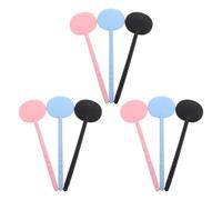 ARTSEWPLY 9pcs Reusable Plastic Eye Occluder for Optometric Exams Comfortable Face-Fitting Eyesight Test Shields Strabismus Screening Aid Portable and Easy to Clean