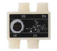 ARTSEWPLY Accurate Pitch Pipe Tuner for Guitar and Ukulele Elegant White Design User-friendly for Beginners and Experts Enhances Instrument Aesthetics Versatile Musical Accessory for Bass