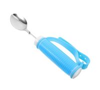 ARTSEWPLY Adaptive Eating Spoon with Soft Silicone Handle for Elderly and Disabled Adults Non-Slip Food Utensil for Self-Feeding Comfortable Grip Disability Dining Aid