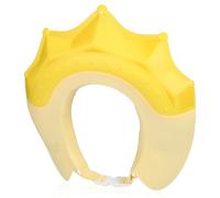 ARTSEWPLY Adjustable Bath Cap Shower Hat for Soft Safe PP Material Bath Visor with Crown Design Comfortable Shampoo Shield Protecting Eyes and Ears During Hair Washing