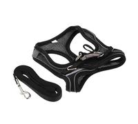 ARTSEWPLY Adjustable Cat Harness and Leash Set with Breathable Mesh Chest Strap Soft Reflective Traction Vest for Outdoor Walking Long Rope for Secure Control of Cats and Kittens