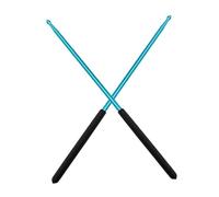 ARTSEWPLY Alloy Drumsticks Jazz Performance Drum Sticks Lightweight Comfortable Grip for Practice Concerts and Band Shows
