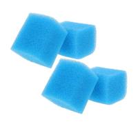 ARTSEWPLY Aquarium Filter Replacement Sponge Pads 4pcs Washable Reusable Biological Fish Tank Filter Sponge Media for Small Aquarium Prefilter Use
