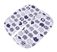 ARTSEWPLY Automatic Cotton Linen Cat Litter Box Door Curtain for Self-cleaning Litter Pan, Small Privacy Screen with White Flap, Suitable for Kitten and Pet Toilet Accessory