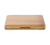ARTSEWPLY Bassoon Reed Case Wooden Protective Box Slots Compact Shockproof Bassoonists Student Use for Instrument Storage