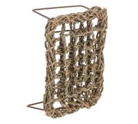 ARTSEWPLY Bearded Dragon Bed Natural Grass Mat with Nonslip Surface Reptile Bedding Carpet for Safety and Comfort Easy to Clean Lizard Rug Lounger Inclined Platform for Resting and Basking