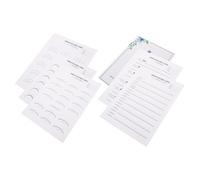 ARTSEWPLY Beginner Eyelash Extension Practice Kit Lash Mapping Guidebook Lash Application Training Chart
