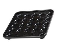 ARTSEWPLY Billiard Pool Ball Tray 16 Balls Plastic Holder for Clubs