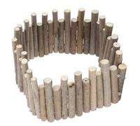 ARTSEWPLY Bite-resistant Wooden Hamster Fence Pet Training Barrier for Hamsters Guinea Pigs Chinchillas Chewing Plaything to Prevent Cage Damage and Enhance Balance