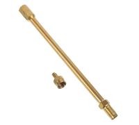 ARTSEWPLY Brass Tire Valve Extension Stem Portable Inflation Extension Rod for Cars Suvs Trucks Space-Saving Compact Design Easy to Install Auto Tire Valve Accessory