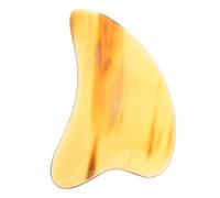 ARTSEWPLY Buffalo Horn Gua Sha Board Smooth Face Scraper for Lymphatic Massage Whole Body Use Safe Skin-Friendly Facial and Neck Muscle Massager Tool for Home Spa